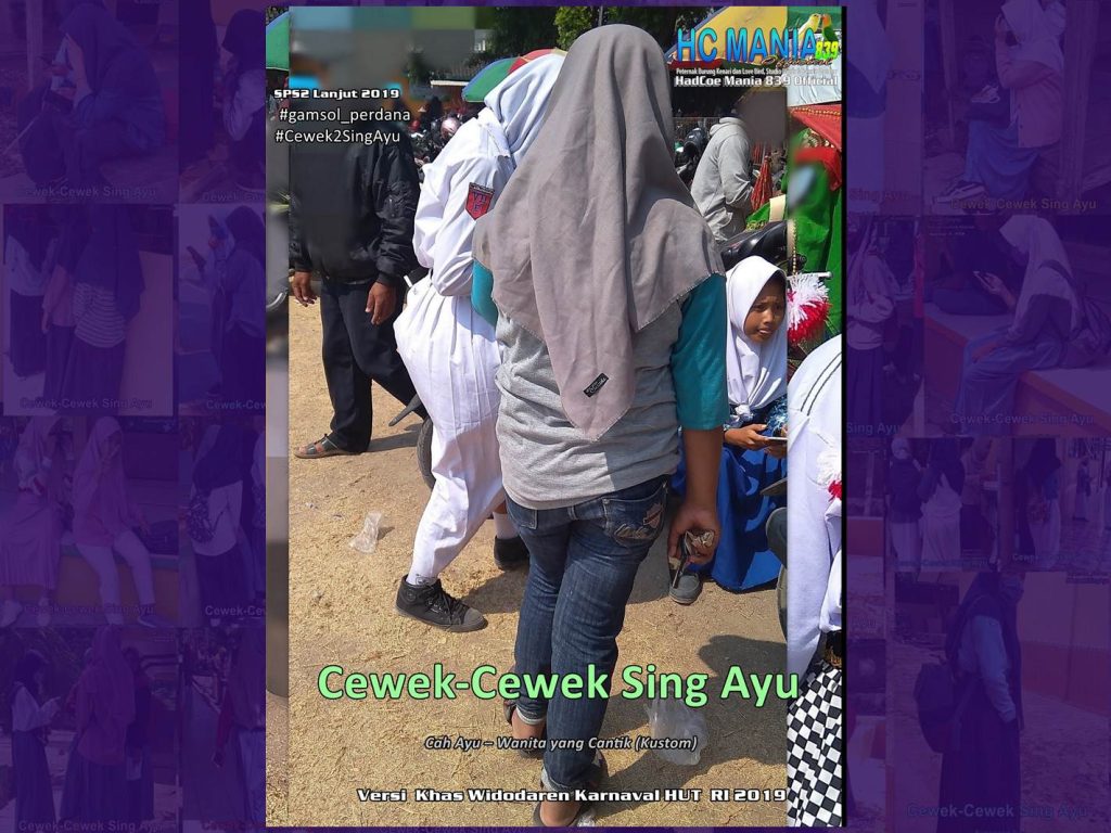 Contoh GamSol Perdana – Gambar Remaja Putri Versi Cah Ayu Khas Widodaren Lanjut 2019