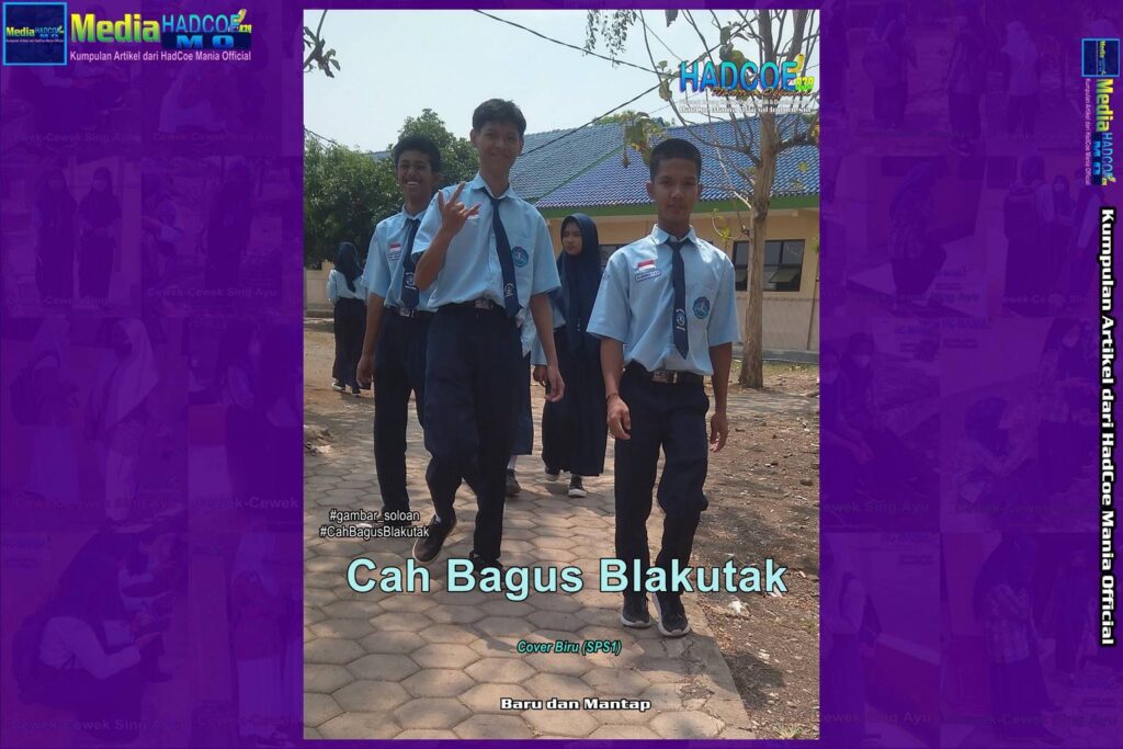 Gambar Soloan Spektakuler Versi Putra – Gambar Siswa SMA Soloan Spektakuler Cover Biru Edisi 50