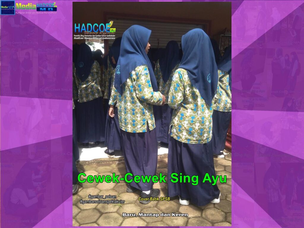 Gambar Soloan Spektakuler – Gambar SMA Soloan Spektakuler Cover Batik SPSB 4-55B