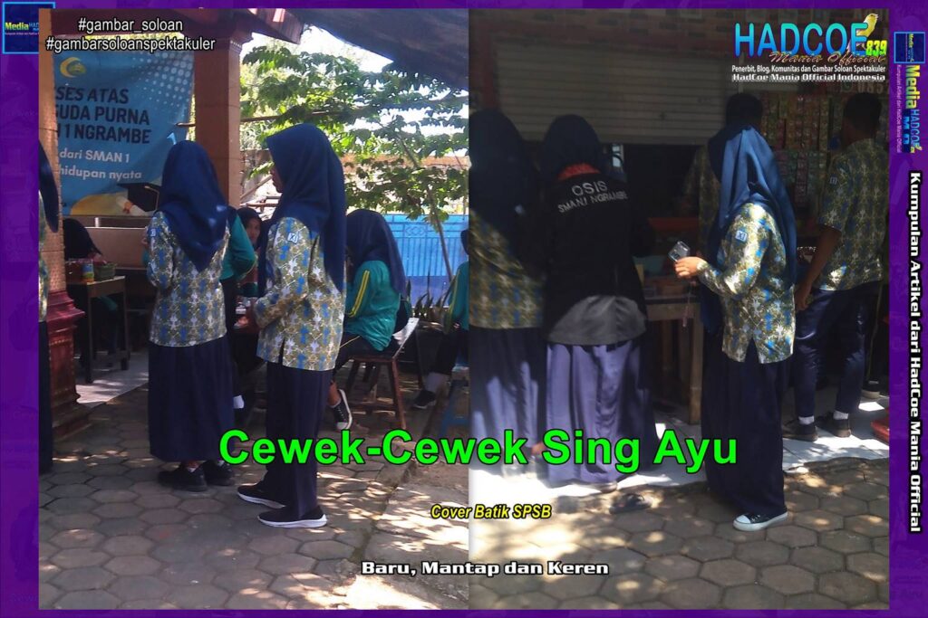 Gambar Soloan Spektakuler – Gambar SMA Soloan Spektakuler Cover Batik SPSB Edisi 57