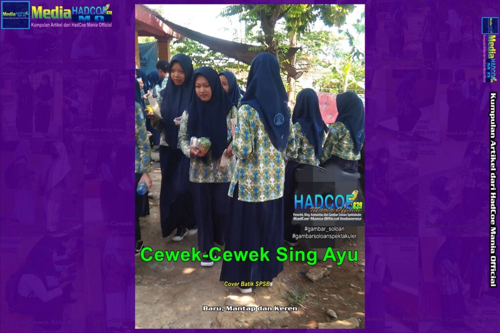 Gambar Soloan Spektakuler – Gambar SMA Soloan Spektakuler Cover Batik SPSB Lawas Edisi 58A