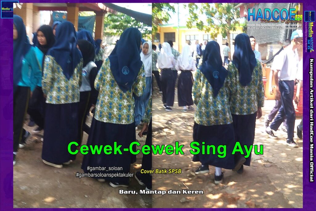 Gambar Soloan Spektakuler – Gambar SMA Soloan Spektakuler Cover Batik SPSB Lawas Edisi 58A