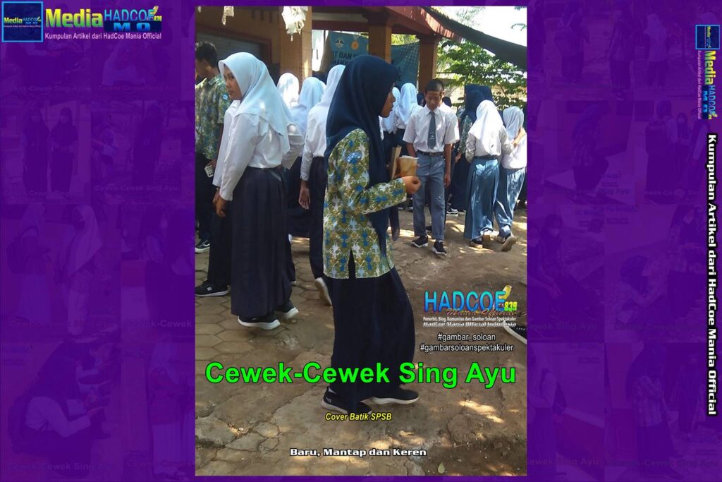 Gambar Soloan Spektakuler – Gambar SMA Soloan Spektakuler Cover Batik SPSB Lawas Edisi 58A