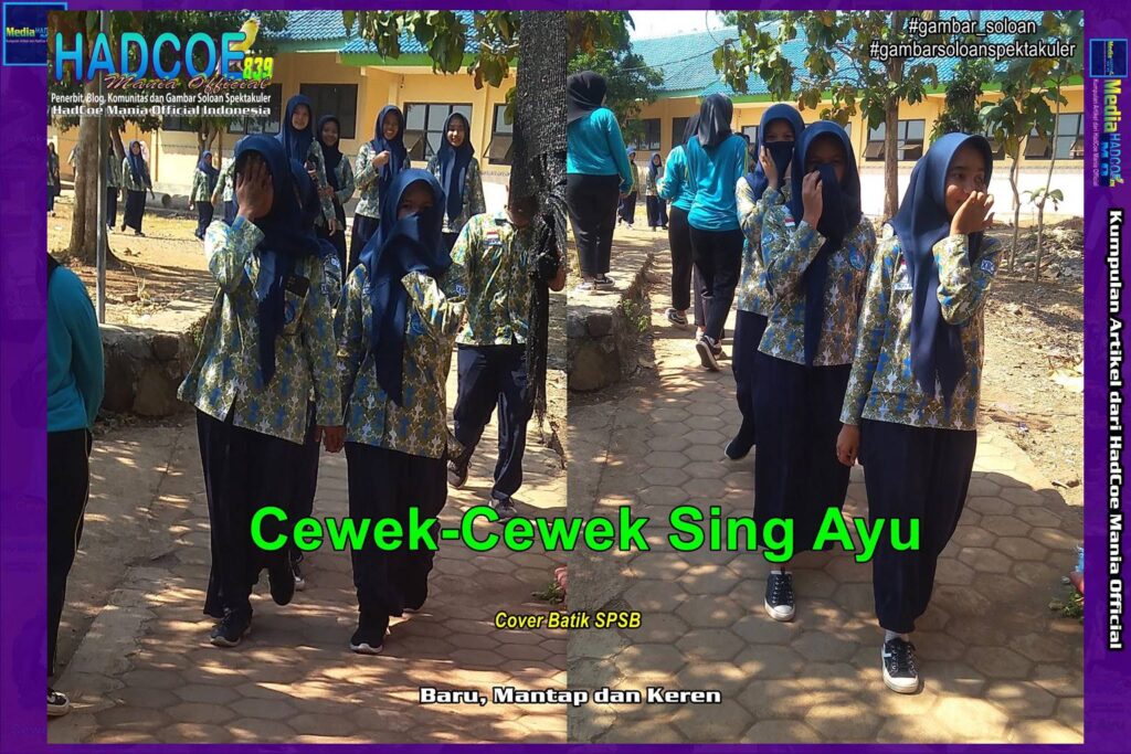 Gambar Soloan Spektakuler – Gambar SMA Soloan Spektakuler Cover Batik SPSB Lawas Edisi 58A
