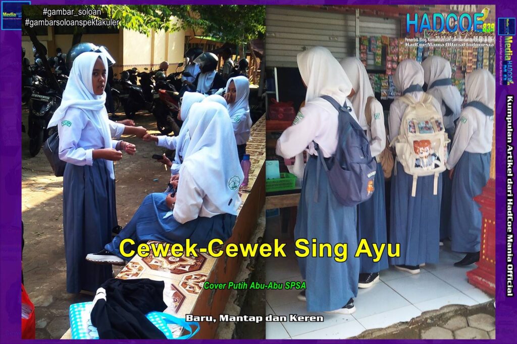 Gambar Soloan Spektakuler – Gambar SMA Soloan Spektakuler Cover Putih Abu-Abu SPSA Edisi 58A