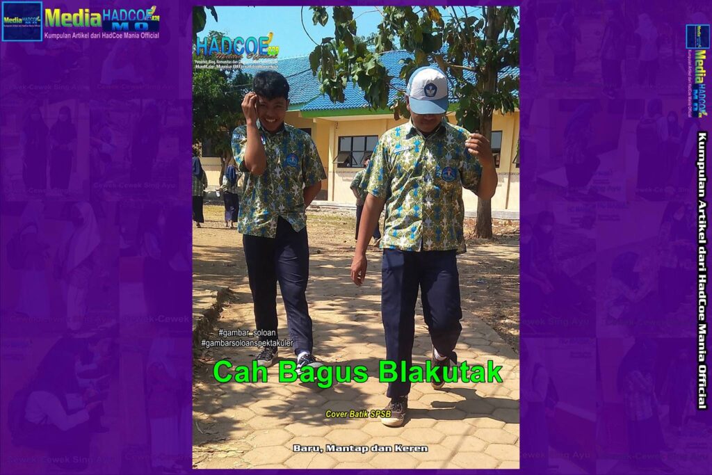 Gambar Soloan Spektakuler Versi Putra – Gambar siswa SMA Soloan Spektakuler Cover Batik SPSB Edisi 58A