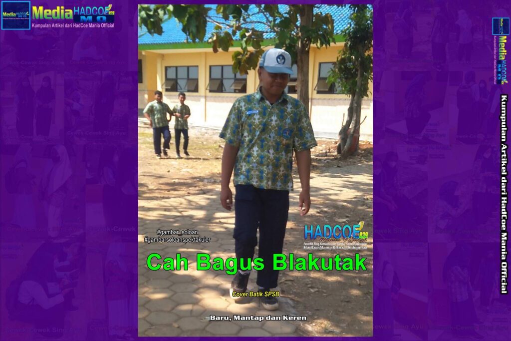 Gambar Soloan Spektakuler Versi Putra – Gambar siswa SMA Soloan Spektakuler Cover Batik SPSB Edisi 58A