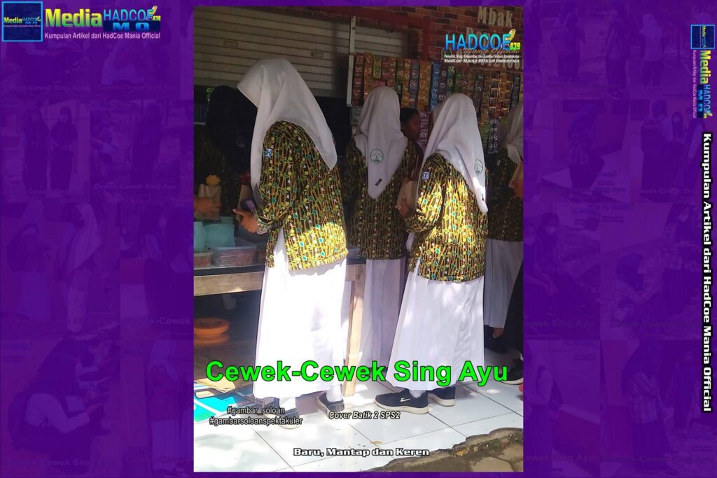 Gambar Soloan Spektakuler – Gambar SMA Soloan Spektakuler Cover Batik 2 SPS2 Edisi 59B