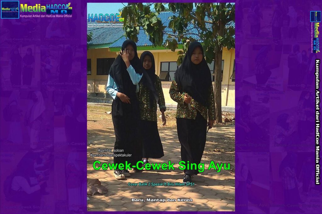 Gambar Soloan Spektakuler – Gambar SMA Soloan Spektakuler Cover Batik 2 Spesial Ft Biru Hitam SPS1 Edisi 59B