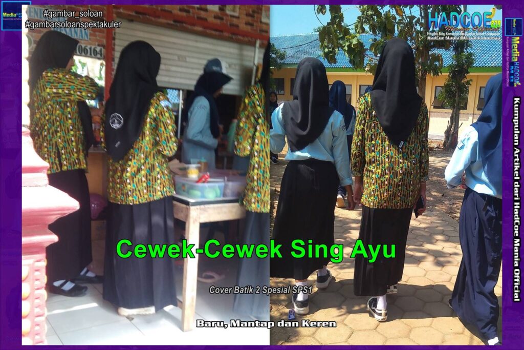 Gambar Soloan Spektakuler – Gambar SMA Soloan Spektakuler Cover Batik 2 Spesial Ft Biru Hitam SPS1 Edisi 59B