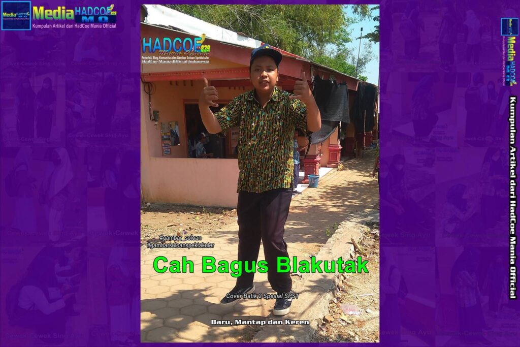 Gambar Soloan Spektakuler Versi Putra – Gambar Siswa SMA Soloan Spektakuler Cover Batik 2 Spesial MIX Edisi 59B