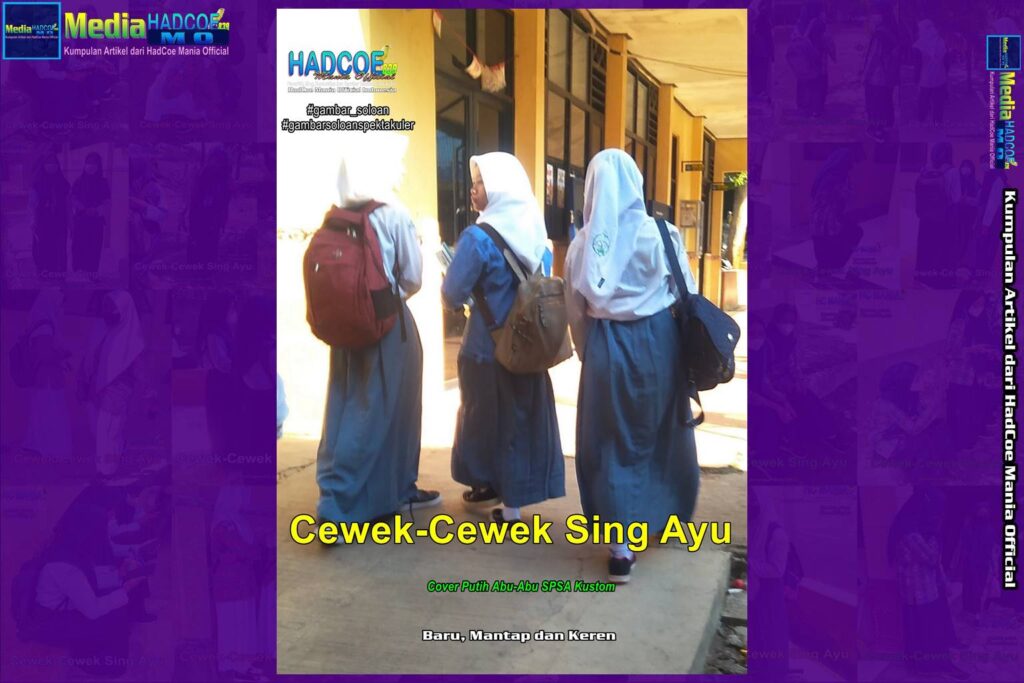 Gambar Soloan Spektakuler – Gambar SMA Soloan Spektakuler Cover Putih Abu-Abu Kustom SPSA Edisi 60A