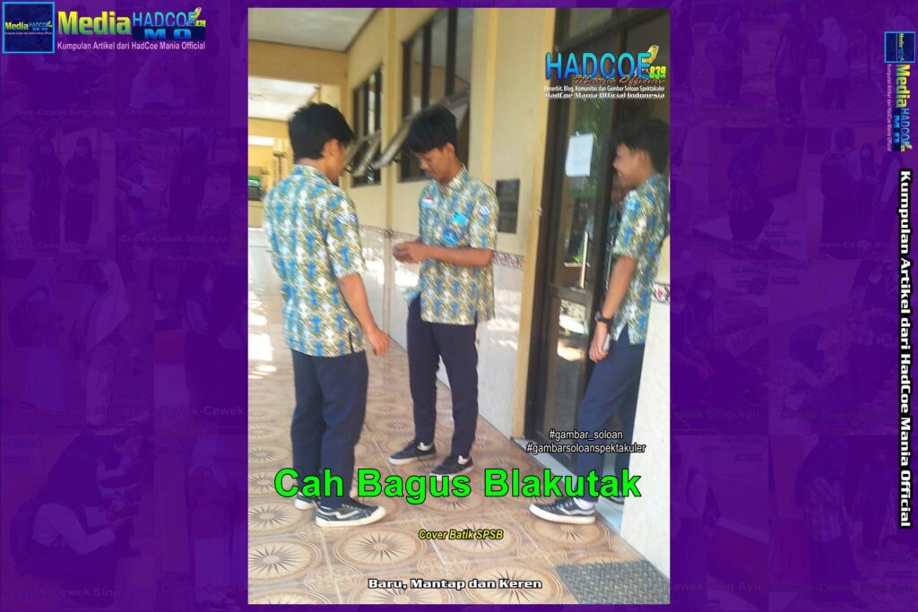 Gambar Soloan Spektakuler – Gambar SMA Soloan Spektakuler Cover Batik SPSB Lawas Edisi 60A