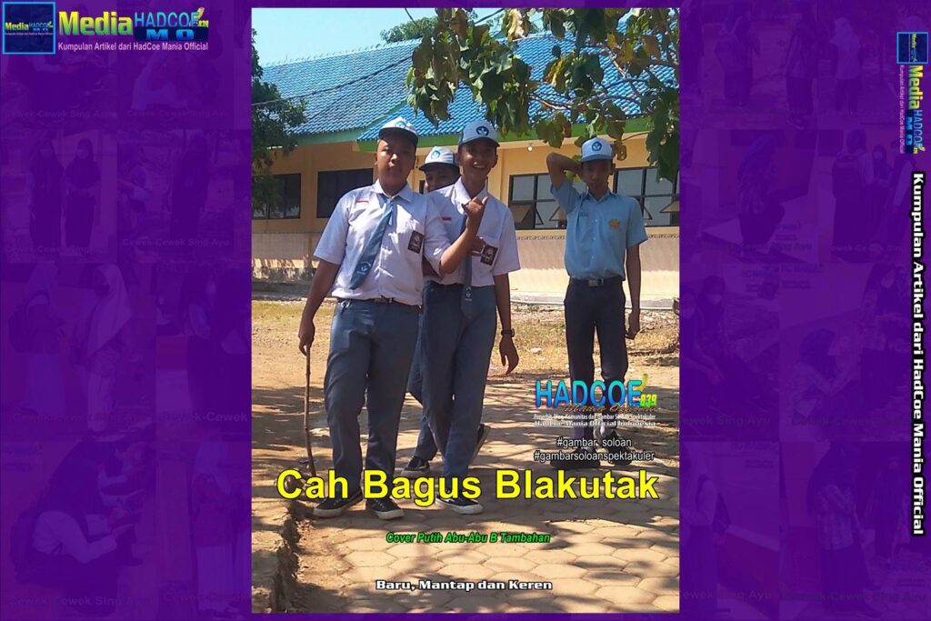 Gambar Soloan Spektakuler Versi Putra – Gambar Siswa SMA Soloan Spektakuler Cover Putih Abu-Abu Edisi 60A