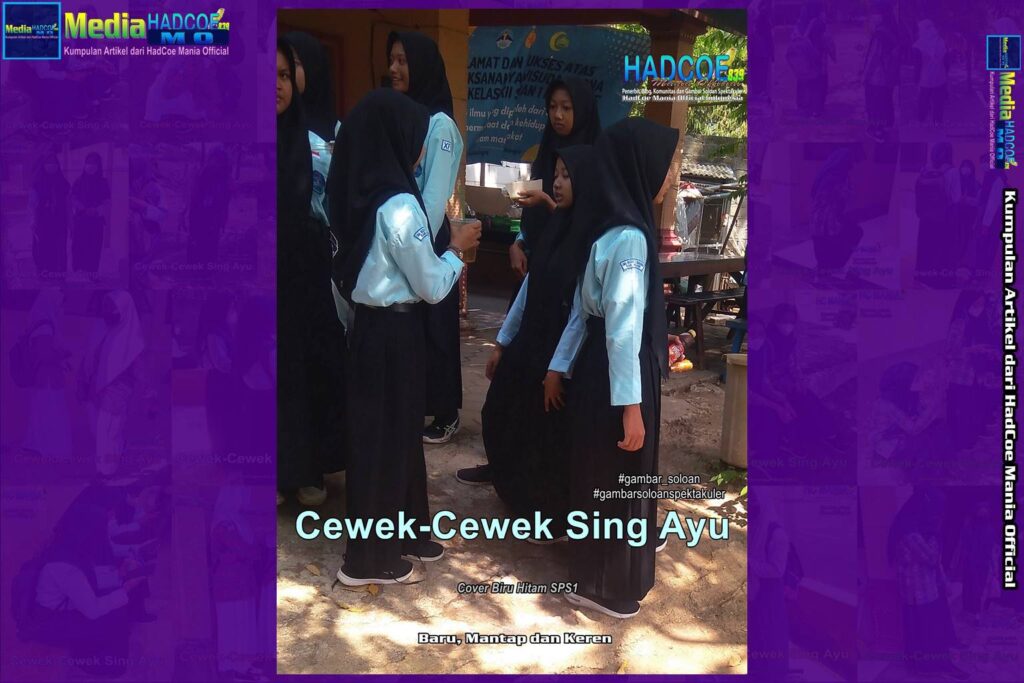 Gambar Soloan Spektakuler – Gambar SMA Soloan Spektakuler Cover Biru Hitam SPS1 Edisi 63B