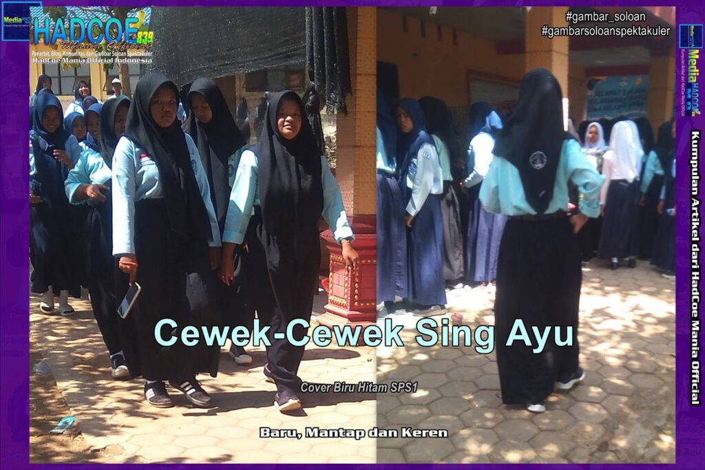 Gambar Soloan Spektakuler – Gambar SMA Soloan Spektakuler Cover Biru Hitam SPS1 Edisi 63B