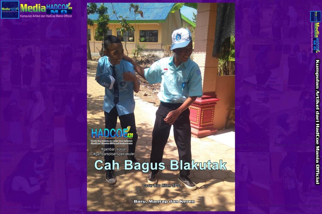 Gambar Soloan Spektakuler – Gambar SMA Soloan Spektakuler Cover Biru Hitam SPS1 Edisi 63B