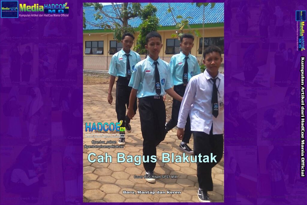 Gambar Soloan Spektakuler Versi Putra – SMA Soloan Spektakuler Cover Biru Hitam MIX Edisi 65B MDHM Terbaik