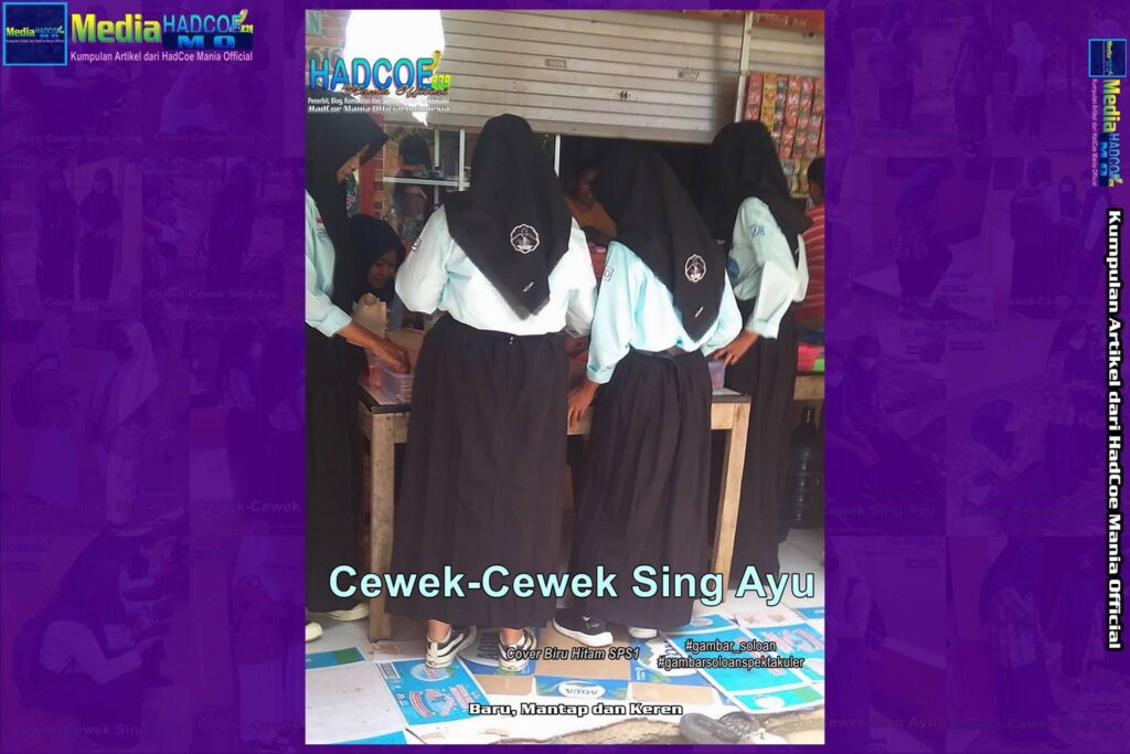 Gambar Soloan Spektakuler – Gambar SMA Soloan Spektakuler Cover Biru Hitam SPS1 Edisi 66A