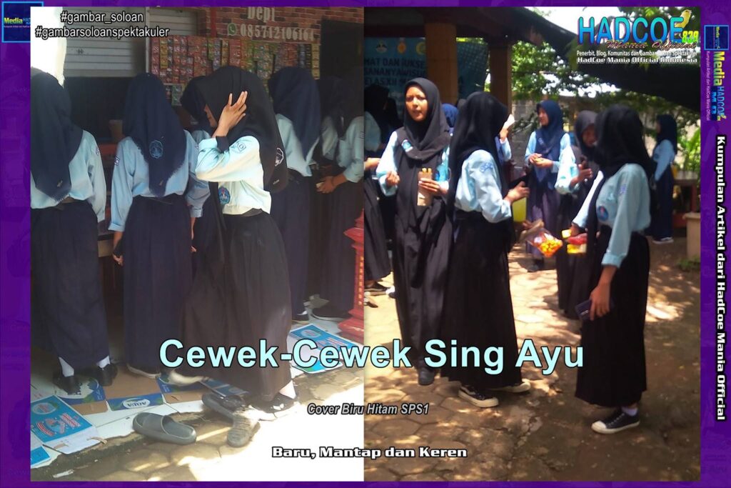 Gambar Soloan Spektakuler – Gambar SMA Soloan Spektakuler Cover Biru Hitam SPS1 Edisi 66A