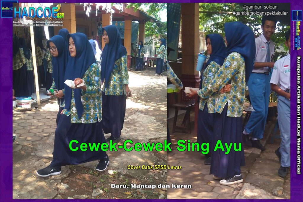 Gambar Soloan Spektakuler – Gambar SMA Soloan Spektakuler Cover Batik SPSB Lawas Edisi 66A