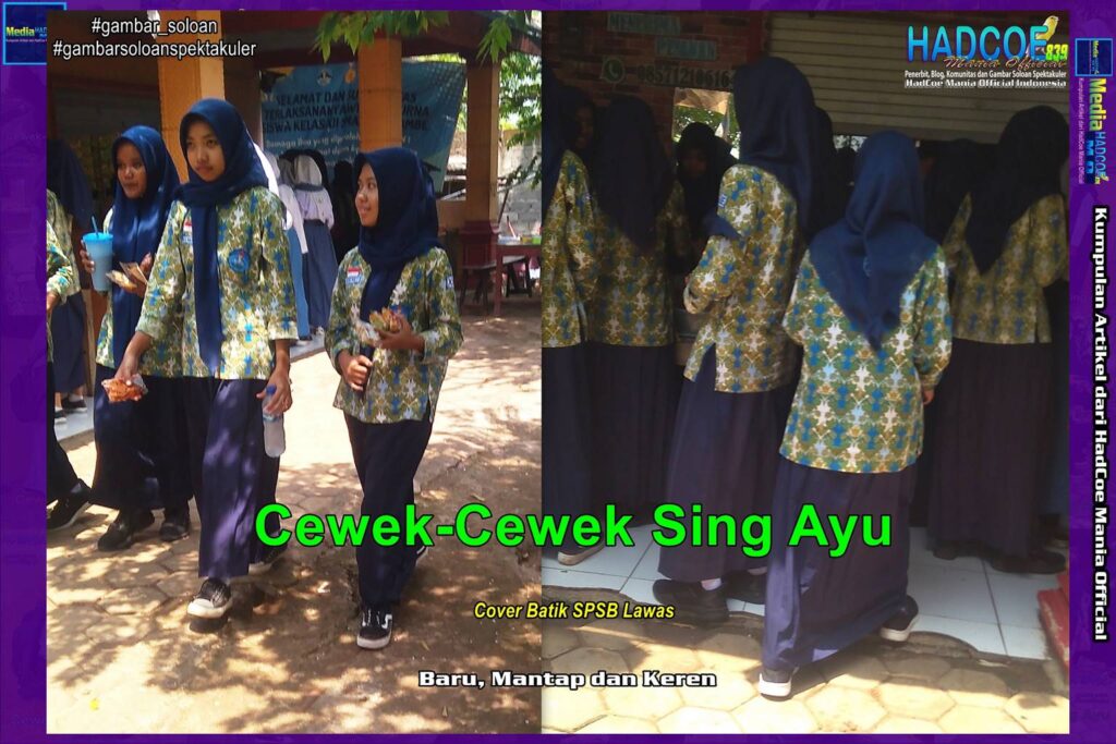 Gambar Soloan Spektakuler – Gambar SMA Soloan Spektakuler Cover Batik SPSB Lawas Edisi 66A