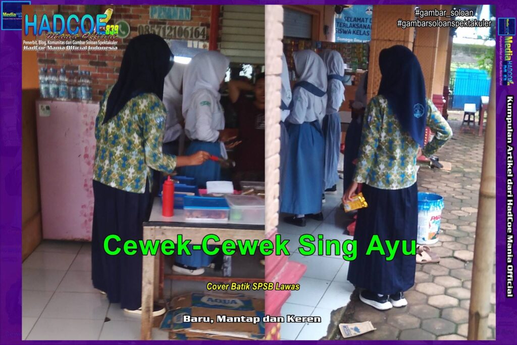 Gambar Soloan Spektakuler – Gambar SMA Soloan Spektakuler Cover Batik SPSB Lawas Edisi 68