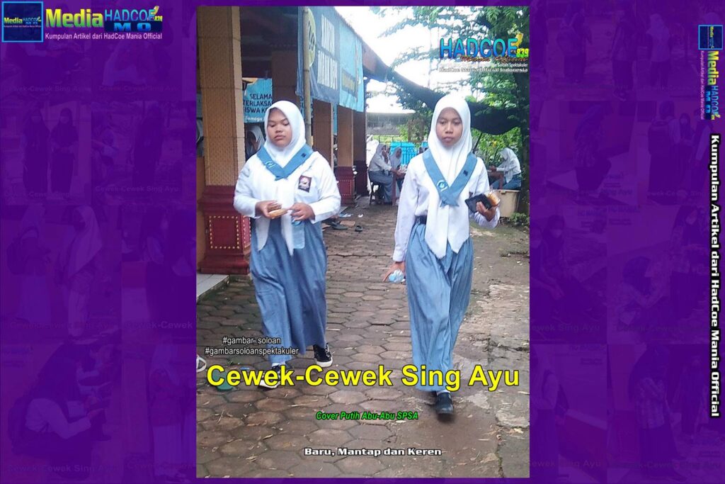 Gambar Soloan Spektakuler – Gambar SMA Soloan Spektakuler Cover Putih Abu-Abu SPSA Edisi 68