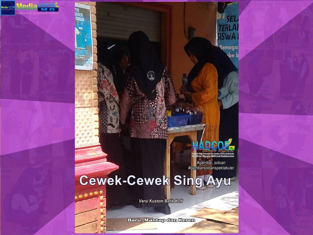 Gambar Soloan Spektakuler – Gambar SMA Soloan Spektakuler Versi Kustom Batik KTN 16-64A