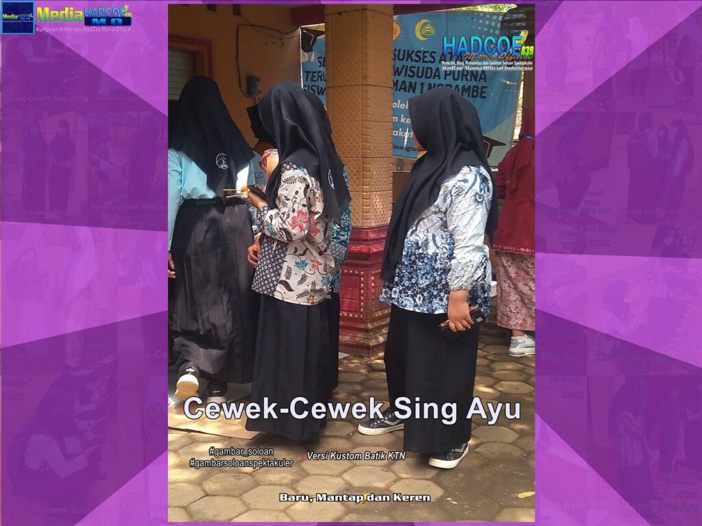 Gambar Soloan Spektakuler – Gambar SMA Soloan Spektakuler Versi Kustom Batik KTN 17-64A