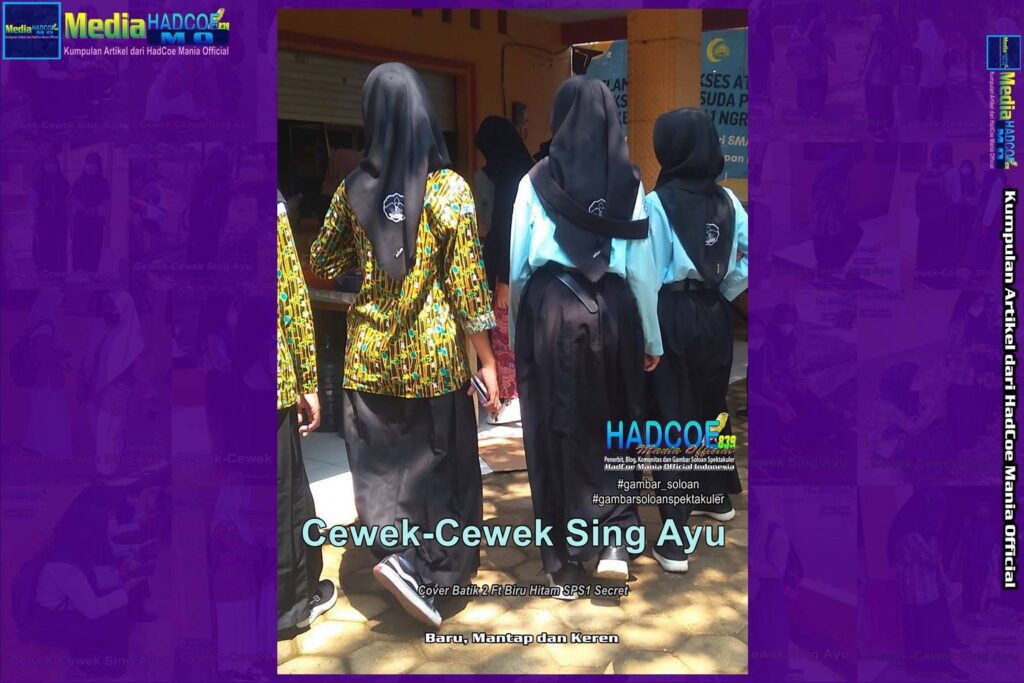 Gambar Soloan Spektakuler Terbaik MDHM – SMA Soloan Spektakuler Cover Batik 2 Ft Biru Hitam SPS1 69-70