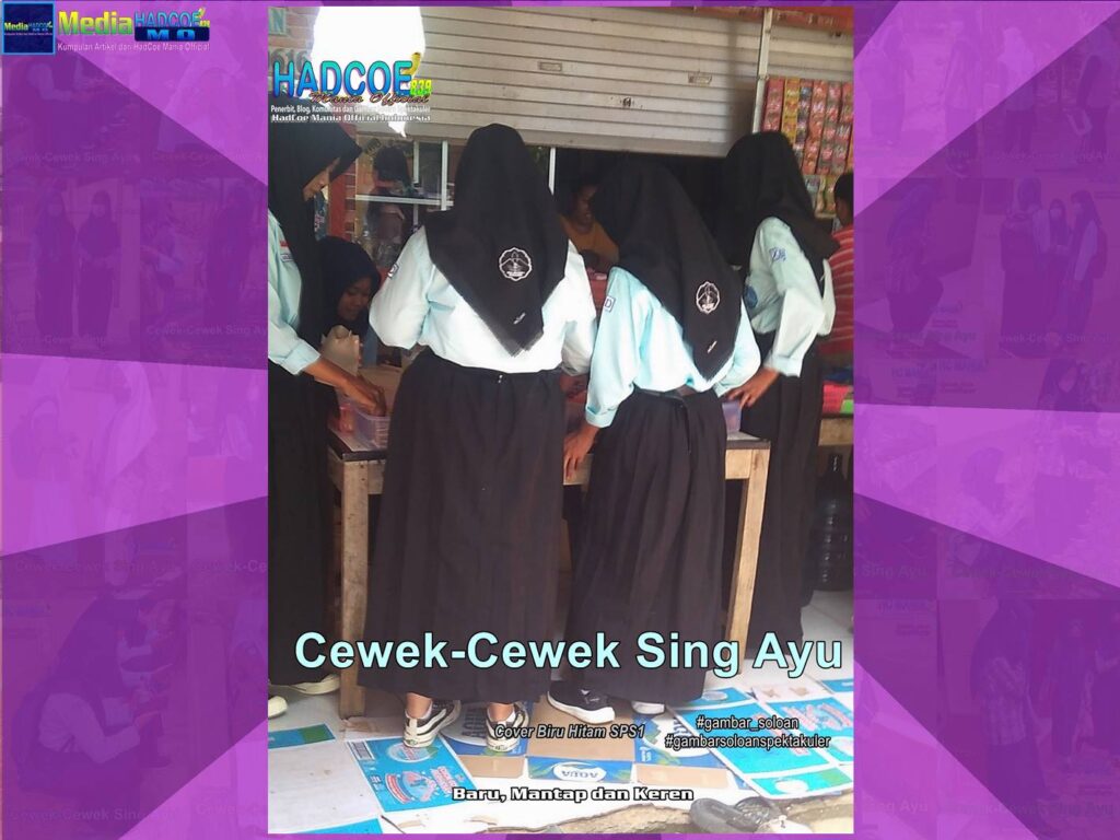 Gambar Soloan Spektakuler MDHM – Gambar SMA Soloan Spektakuler Cover Biru Hitam SPS1 6-66A