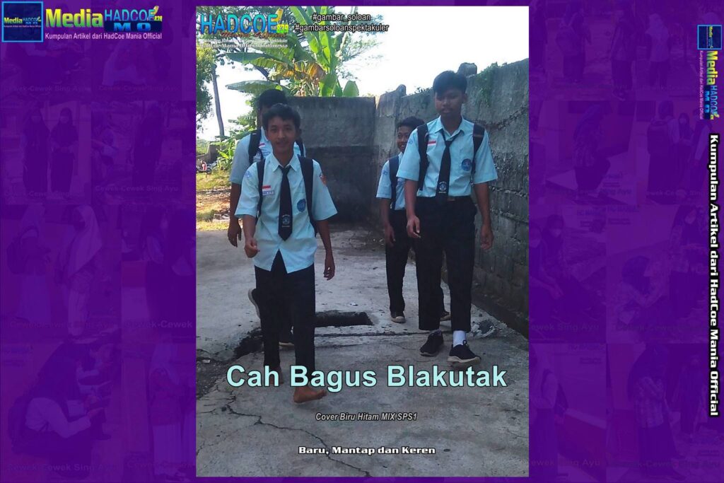 Gambar Soloan Spektakuler Versi Putra MDHM – SMA Soloan Spektakuler Cover Biru Hitam MIX SPS1 001-03