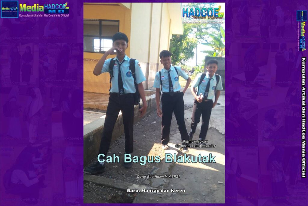 Gambar Soloan Spektakuler Versi Putra MDHM – SMA Soloan Spektakuler Cover Biru Hitam MIX SPS1 001-03